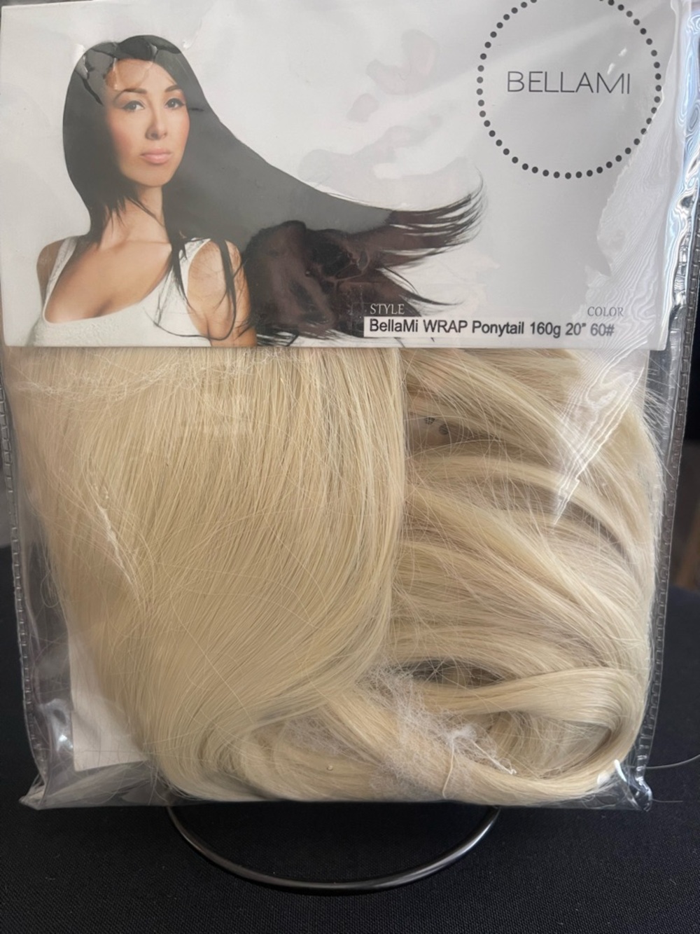 BELLAMI Wrap Ponytail Extension - Platinum Blonde